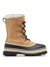 Sorel Caribou Waterproof Boots In Tan-brown In Beige