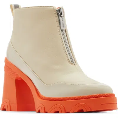 Sorel Brex™ Bold Waterproof Front Zip Bootie In Neutral