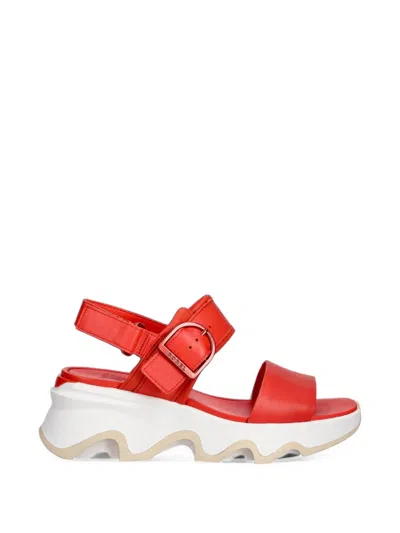 Sorel Buckle Strap Sandals In Multi