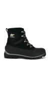 Sorel Buxton Lace Boot Wp Boot In Black