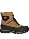 Sorel Buxton Lace Boots In Delta/black