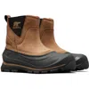 Sorel Buxton Waterproof Pull-on Snow Boot In Delta/ Black