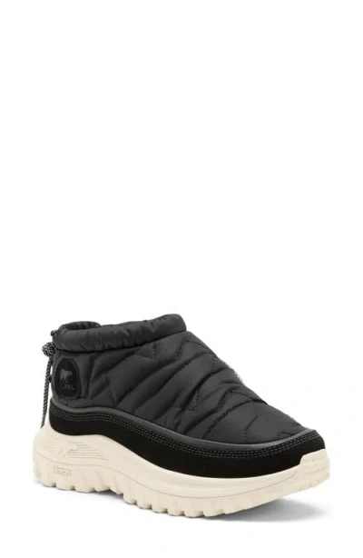Sorel Callsign Daybreak Mid Waterproof Sneaker In Black/chalk