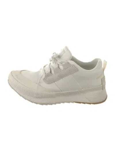 Pre-owned Sorel Canvas Sneakers In Neutrals