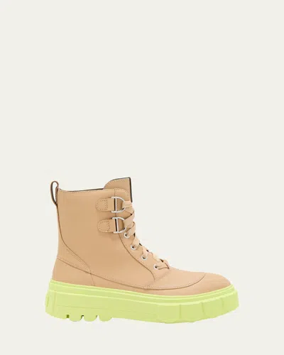 Sorel Caribou Leather Lace-up Boots In Multi