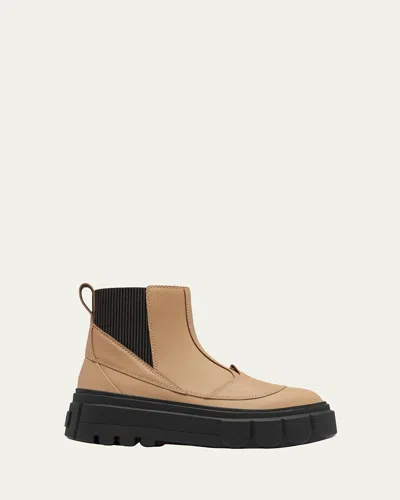Sorel Caribou Leather Winter Chelsea Booties