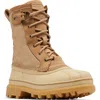Sorel Caribou Royal Waterproof Boot In Canoe/caribou Beige