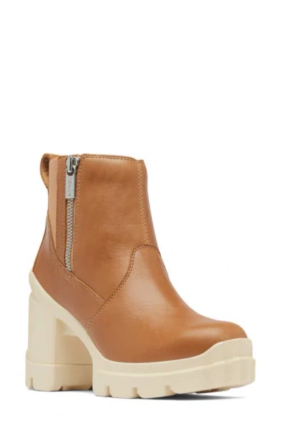 Sorel Caribou X Chelsea Boot In Tawny Buff/honey White