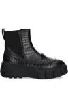 Sorel Caribou X Waterproof Platform Chelsea Boot In Black