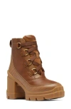 Sorel Caribou X Waterproof Lace-up Block Heel Bootie