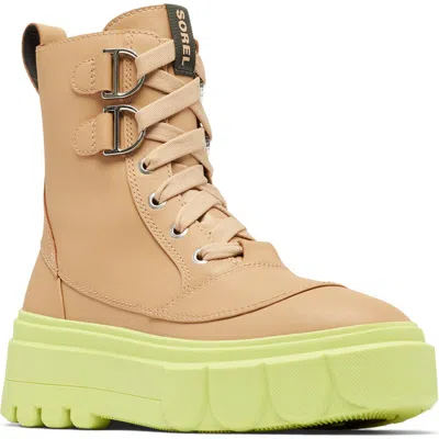 SOREL SOREL CARIBOU X WATERPROOF LEATHER LACE-UP BOOT