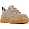 Sorel Caribou X Waterproof Platform Sneaker In Omega Taupe/sea Salt