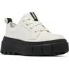 Sorel Caribou X Waterproof Platform Sneaker In Sea Salt/black