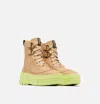 Sorel Caribou X Waterproof Leather Lace-up Boot In Brown