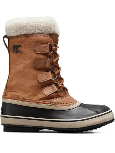 Sorel Carnival Lace-up Boots In Brown