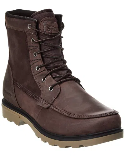 Sorel Men's Carson Storm Waterproof Ankle Boots In Brown