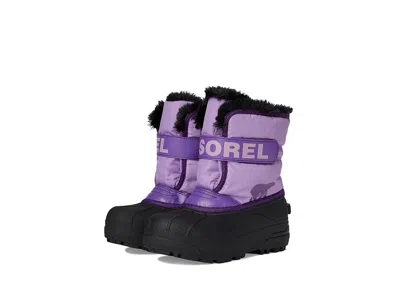 Sorel Childrens Snow Commander (toddler/little Kid) Kids Shoes Gumdrop/purple Violet : 12 Little Kid M, Sy