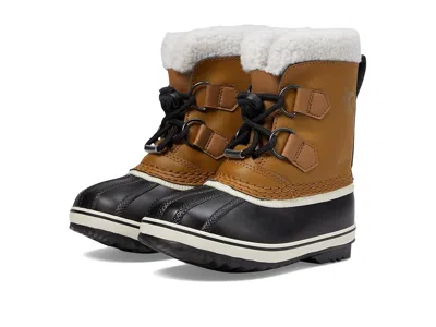 Sorel Childrens Yoot Pac Tp Wp (toddler/little Kid) Kids Shoes Mesquite : 10 Toddler M, Textile In Brown