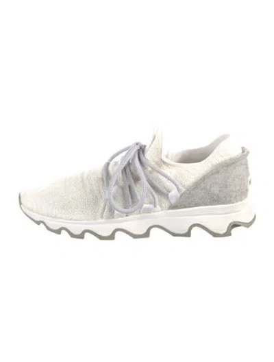 Pre-owned Sorel Chunky Sneakers In White