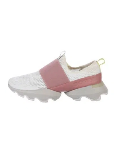 Pre-owned Sorel Colorblock Pattern Athletic Sneakers In White