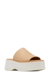 Sorel Dayspring Slide Sandal In Honest Beige/bleached Ceramic