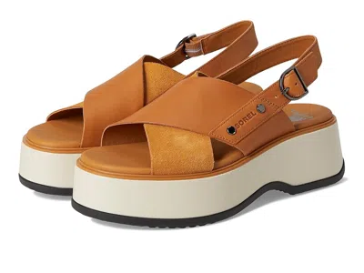 Sorel Dayspringtm Crisscross Sandals In Brown
