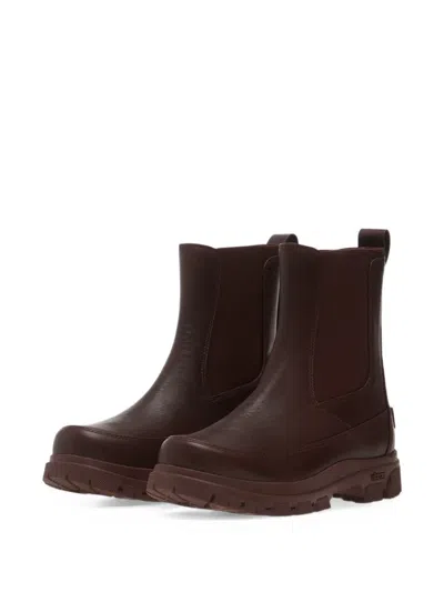 Sorel Daystorm Waterproof Leather Chelsea Boot In Brown