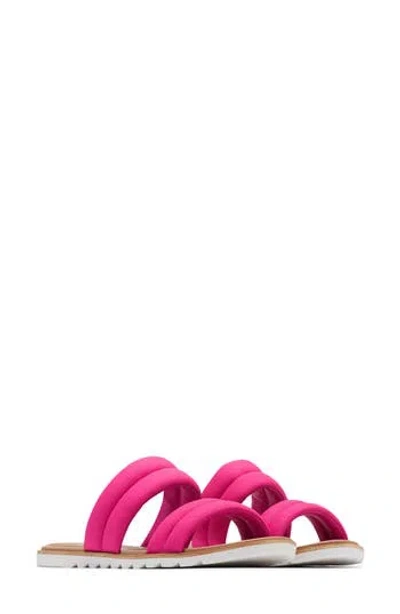 Sorel Ella Ii Puff Slide Sandal In Pink