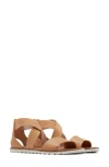 Sorel Ella Ii Sandal In Honest Beige/chalk