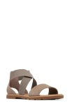 Sorel Ella Iii Sandal In Ash Brown/ Gum 2