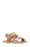 Sorel Ella Iii Slingback Sandal In Honest Beige/ Honey White