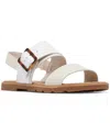 Sorel Ella Iii Slingback Sandal In Chalk,gum