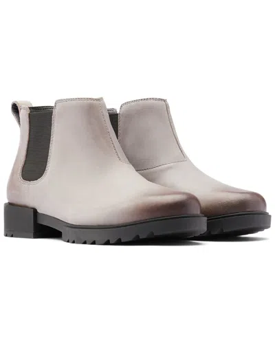 Sorel Emelie™ Ii Chelsea Wp Leather Boot In Grey