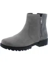 Sorel Emelie Ii Zip Womens Faux Suede Casual Ankle Boots In Multi
