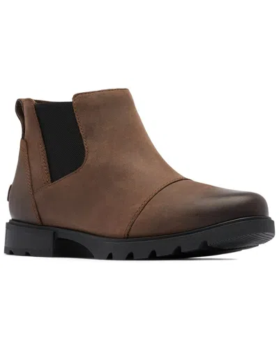 SOREL SOREL EMELIE III WATERPROOF LEATHER CHELSEA BOOT