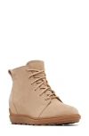 Sorel Evie Ii Waterproof Wedge Bootie In Canoe/gum 2