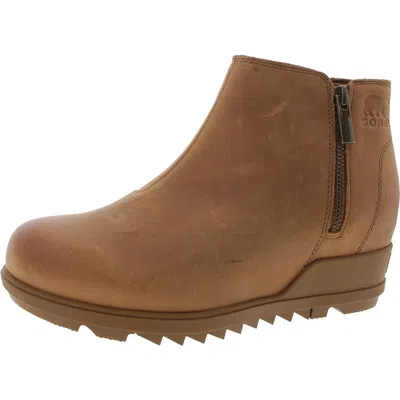 Sorel Evie Womens Waterproof Booties In Multi