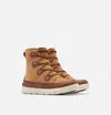 Sorel Explorer Mens Suede Waterproof Combat & Lace-up Boots In Brown