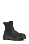 Sorel Explorer Chelsea Boot In Black/black