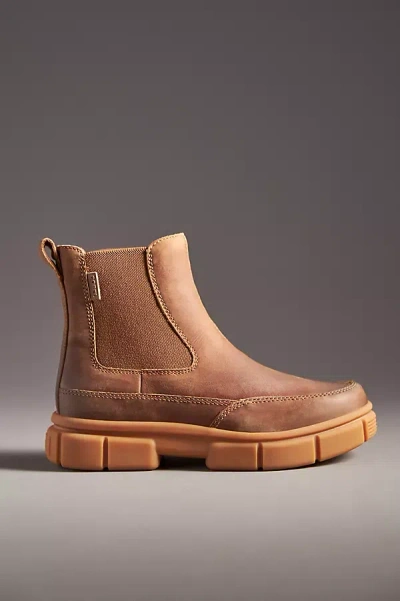 Sorel Explorer Chelsea Boots In Beige