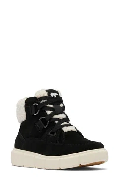 Sorel Explorer Iii Joan Nw Waterproof Boot In Black