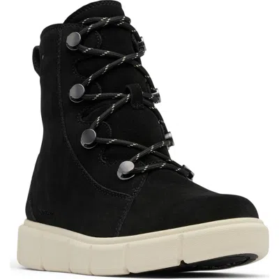 Sorel Explorer Iii Joan Waterproof Boot In Black