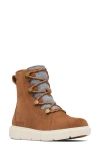 Sorel Explorer Iii Joan Waterproof Boot In Velvet Tan/chalk