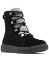 Sorel Explorer™ Iii Joan Waterproof Suede Boot In Black