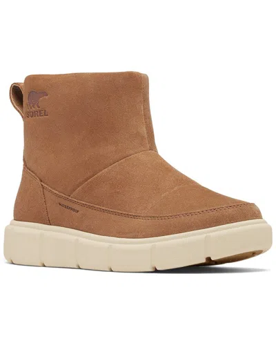 Sorel Explorer™ Iii Joan Waterproof Suede Boot In Brown