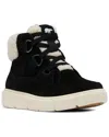 Sorel Explorer™ Iii Waterproof Suede Boot In Black