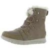 Sorel Explorer Joan Womens Booties Waterproof Ankle Boots In Brown