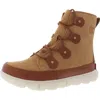 Sorel Explorer Mens Suede Waterproof Combat & Lace-up Boots In Multi
