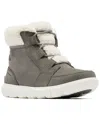 Sorel Explorer Next Faux Shearling Waterproof Bootie