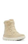Sorel Explorer Next Joan Faux Shearling Waterproof Boot In Neutral